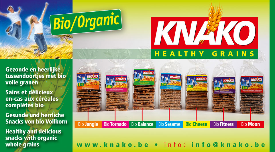 KNAKO Healthy Grains - Bio Jungle, Bio Tornado, Bio Balance, Bio Sesame, Bio Cheese, Bio Fitness, Bio Moon